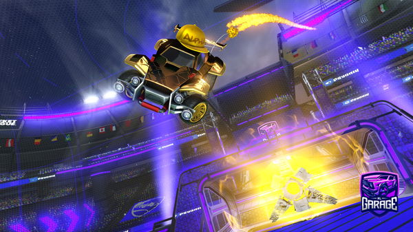 A Rocket League car design from GGames