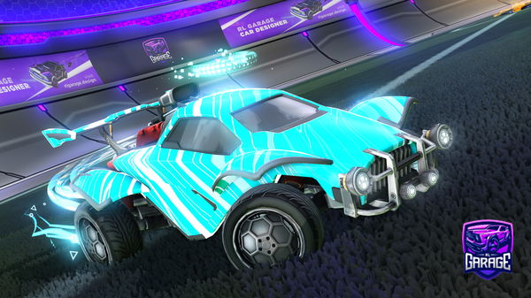 A Rocket League car design from G0J1RA