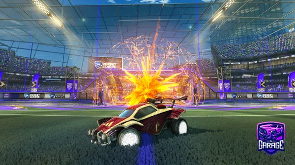 A Rocket League car design from Gamingmonkey09