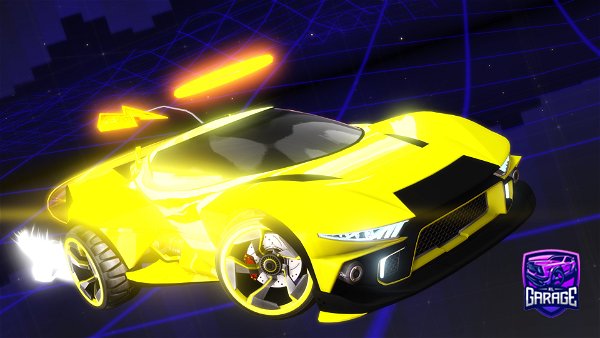 A Rocket League car design from FineLore
