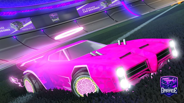 A Rocket League car design from Eldaiwenchoc