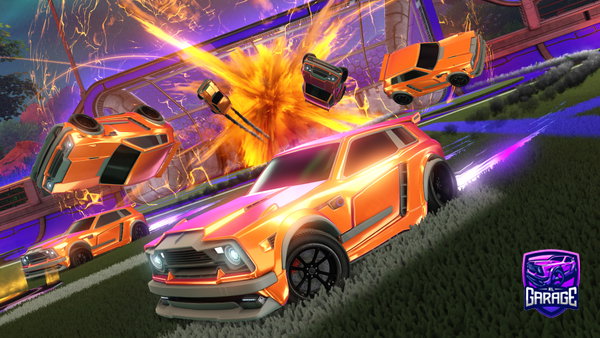 A Rocket League car design from Forex4x