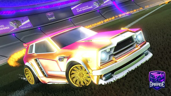 A Rocket League car design from Oxiz669