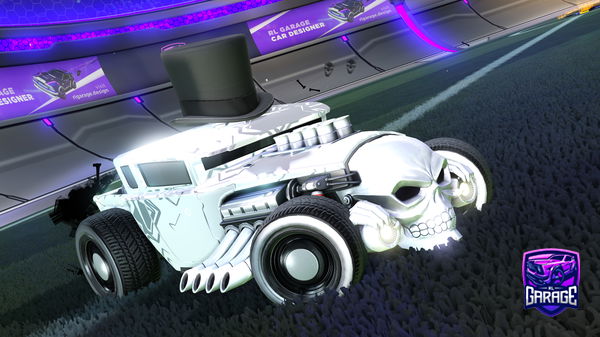 A Rocket League car design from Hecree