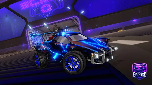 A Rocket League car design from CertifiedSh1box-