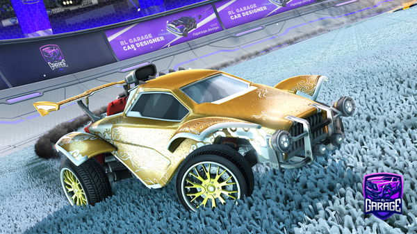 A Rocket League car design from Istdadekingrr