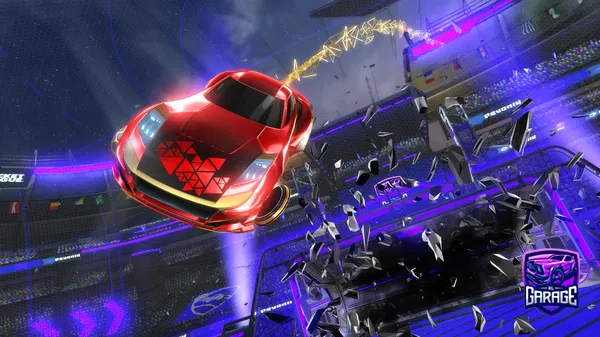 A Rocket League car design from scudy112