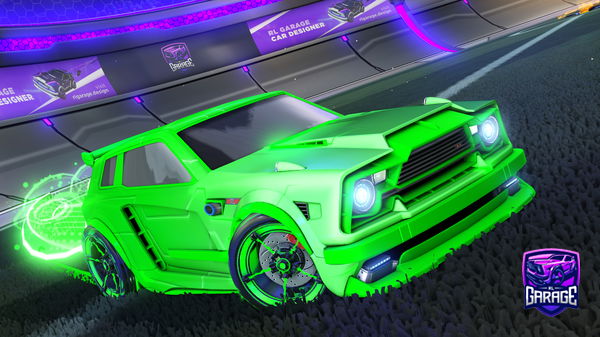 A Rocket League car design from Shooteo2313
