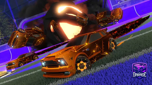 A Rocket League car design from GodlyGoat95