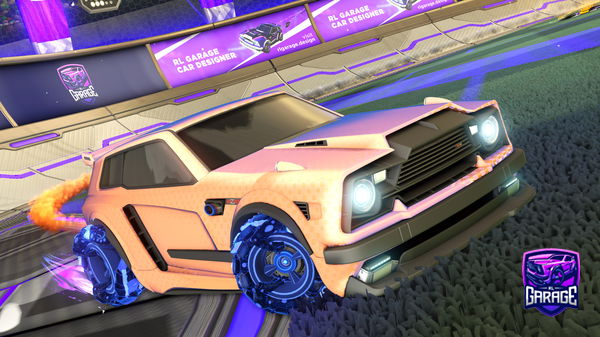 A Rocket League car design from swaggyness