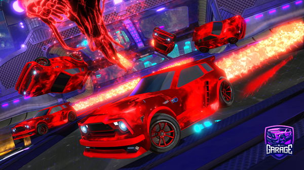 A Rocket League car design from Duff33