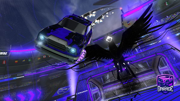 A Rocket League car design from BIGTIMEBEX7