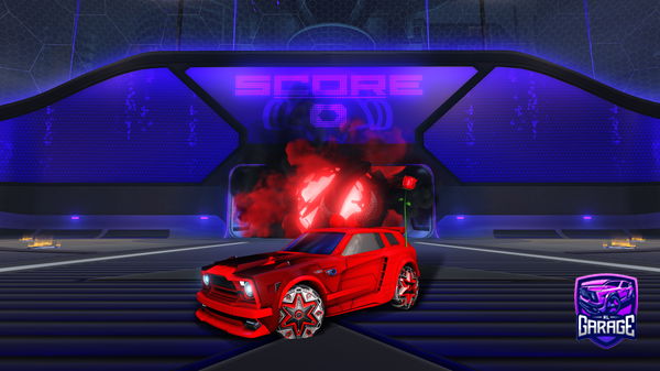 A Rocket League car design from ItzFearOG