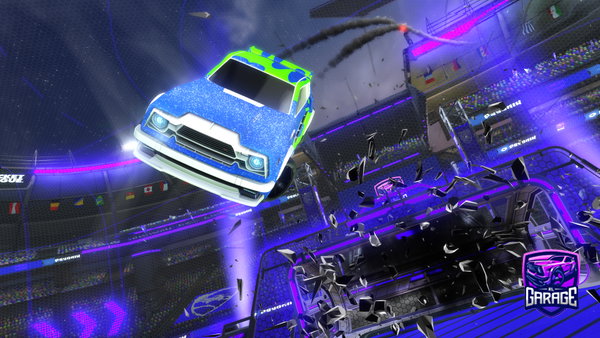 A Rocket League car design from Splshy