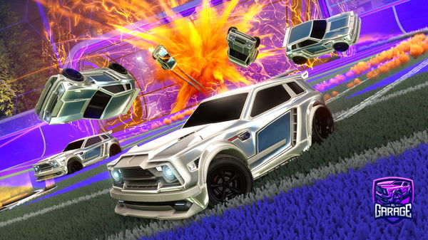 A Rocket League car design from IndoorSquid3305