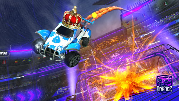 A Rocket League car design from tuturrito321
