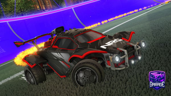 A Rocket League car design from Miles387