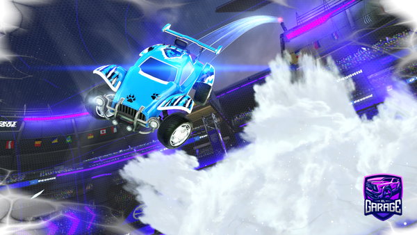 A Rocket League car design from Dylan14z