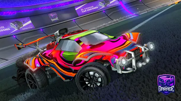 A Rocket League car design from RuthlessCurve89