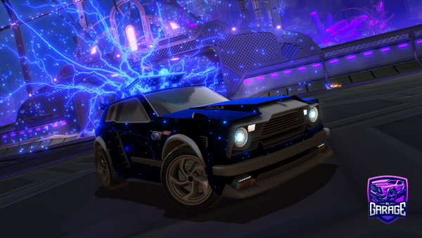 A Rocket League car design from Pada310