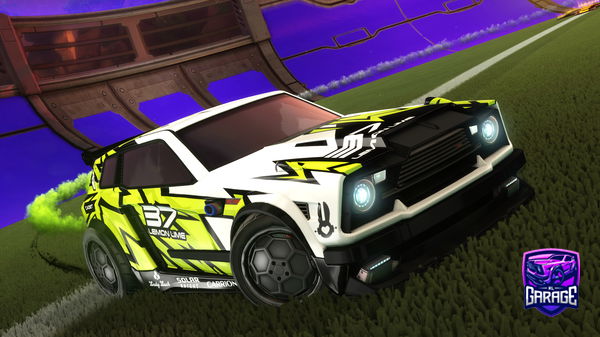 A Rocket League car design from Banholt