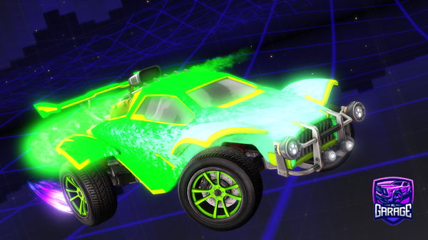 A Rocket League car design from speedyluquetxx
