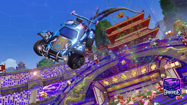 A Rocket League car design from syzetetes