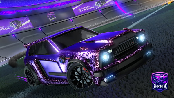 A Rocket League car design from chickensushshhshs