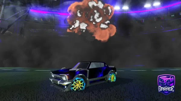 A Rocket League car design from pixelboy_12