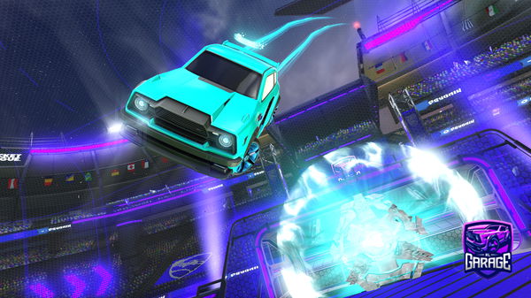 A Rocket League car design from Xbreaker