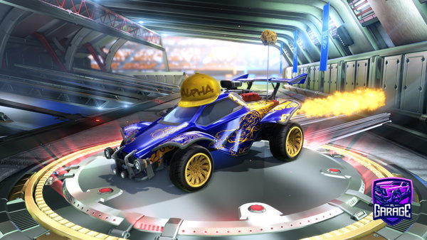 A Rocket League car design from Cydot