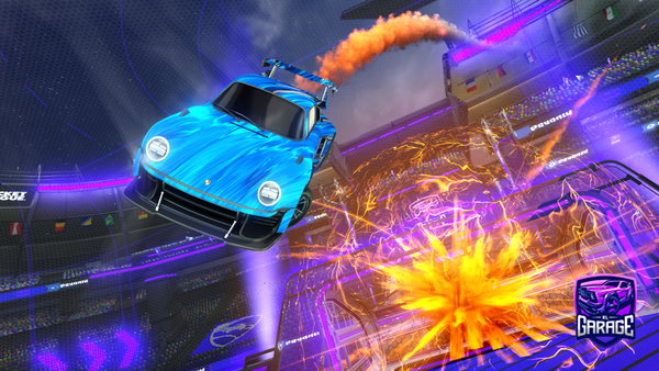 A Rocket League car design from Alex1634