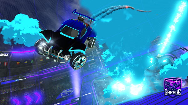 A Rocket League car design from nthnRL_