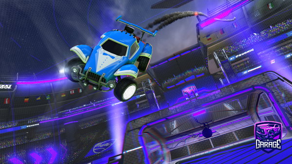 A Rocket League car design from kaos35