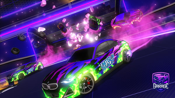 A Rocket League car design from Ryangoflying