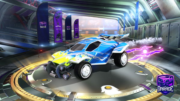 A Rocket League car design from Sharkdiver07