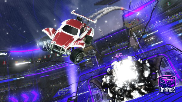 A Rocket League car design from Frizkh