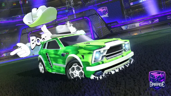 A Rocket League car design from MantarayNintendoSwitch