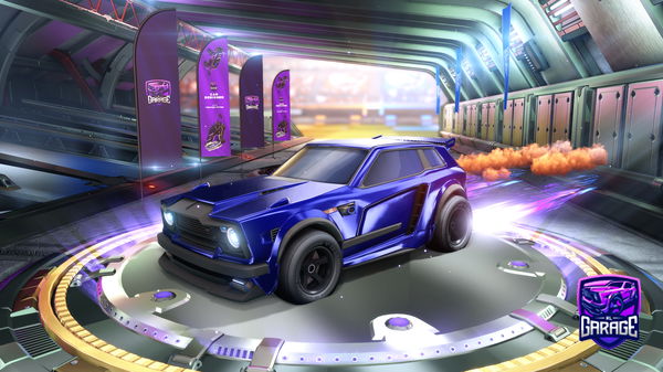 A Rocket League car design from ryzzu