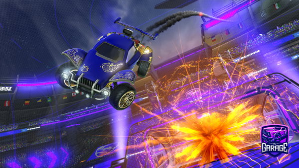 A Rocket League car design from SebbyGod48