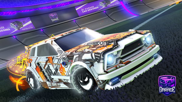 A Rocket League car design from L1lBro