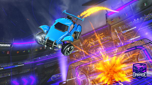 A Rocket League car design from Dizzycake