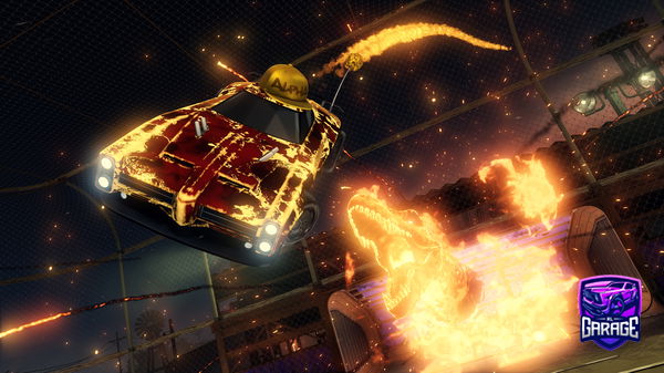 A Rocket League car design from FakeAlpha_07