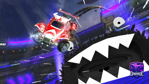 A Rocket League car design from Pooponthefloor69