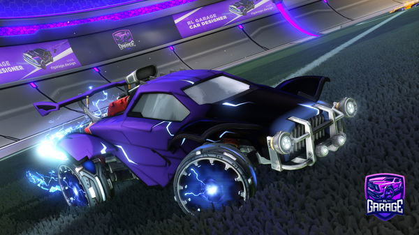 A Rocket League car design from MrSSL