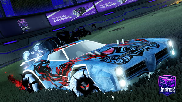 A Rocket League car design from SuperMommy