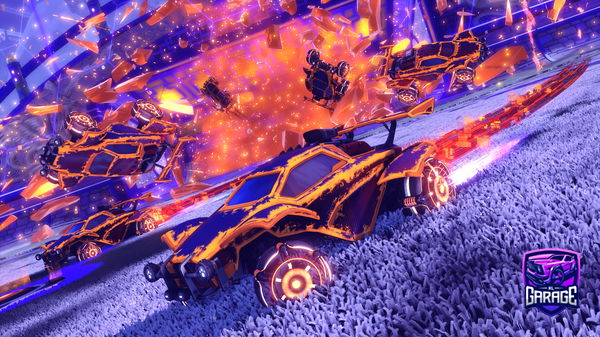 A Rocket League car design from CGIshock