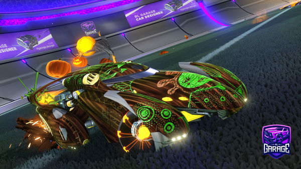 A Rocket League car design from pixl_