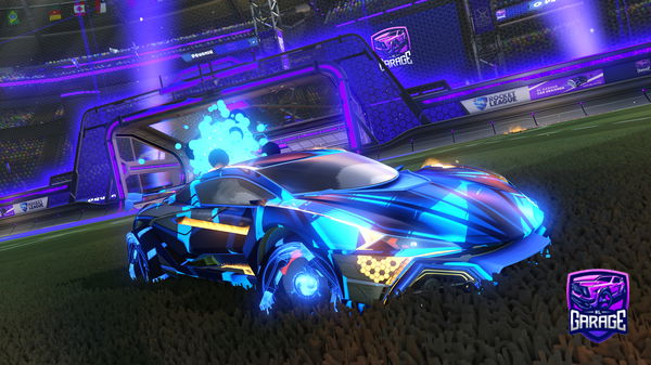 A Rocket League car design from Rogue6018