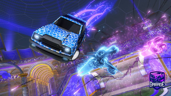 A Rocket League car design from Phoenix_mu
